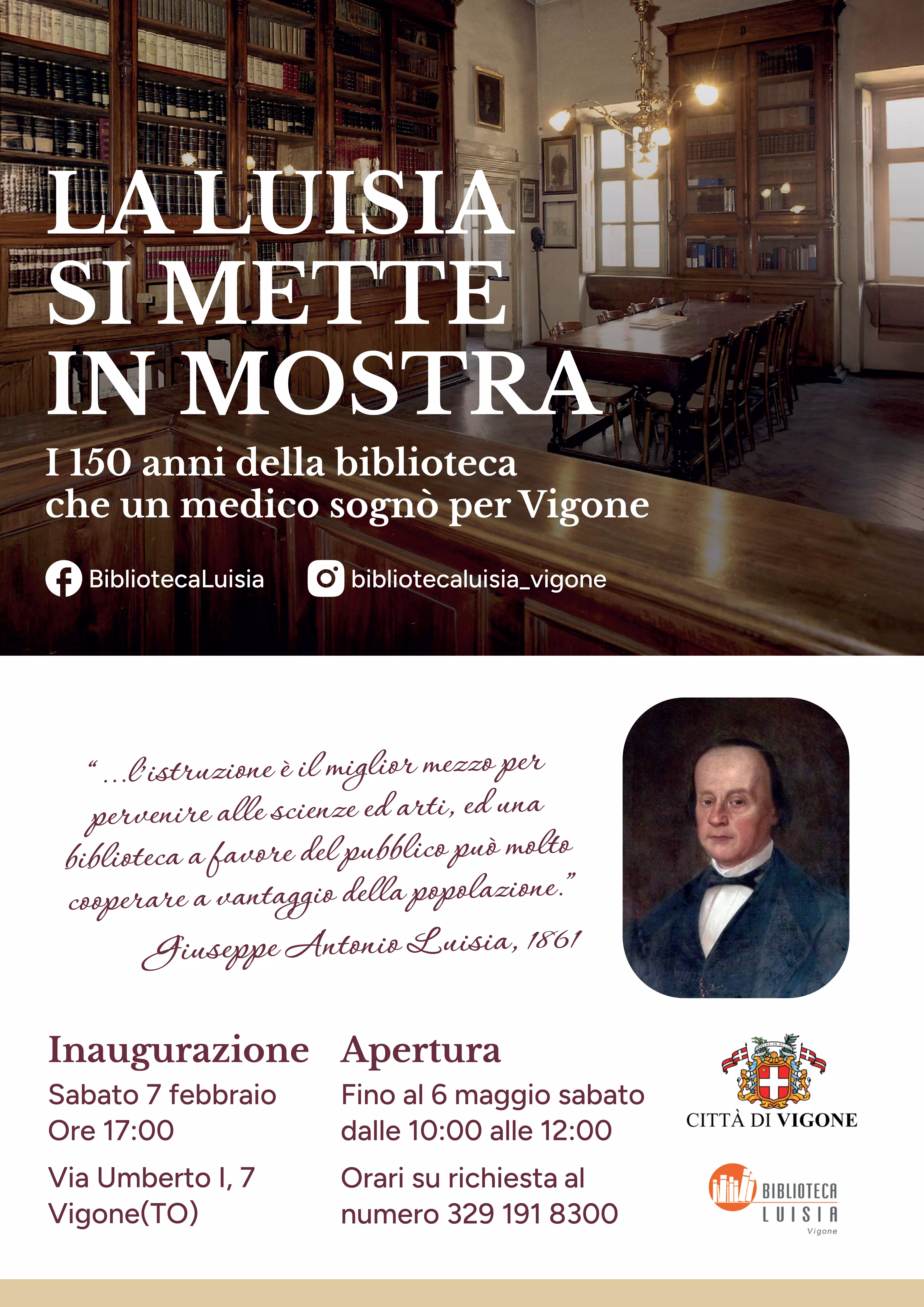 Locandina mostra fondo storico